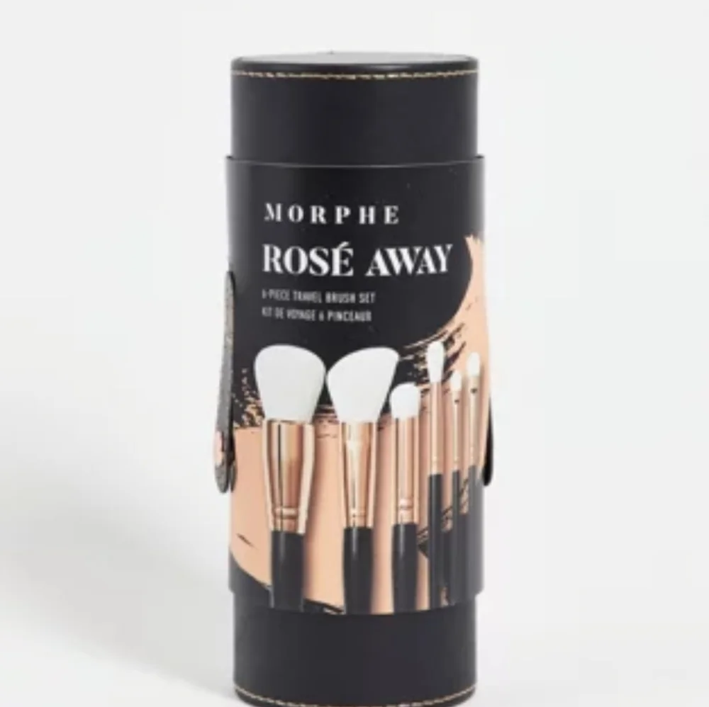 Morphe Rose Travel brush set NEW